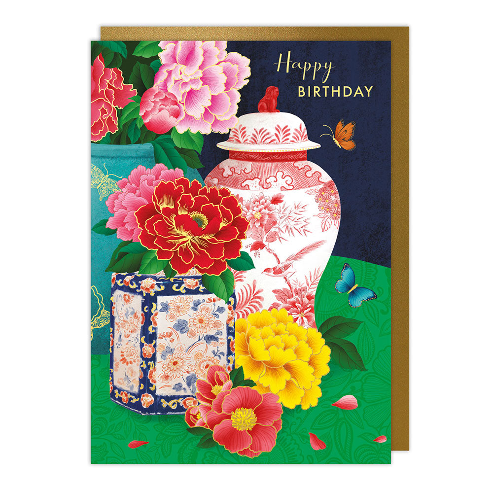 Pottery Birthday Card
