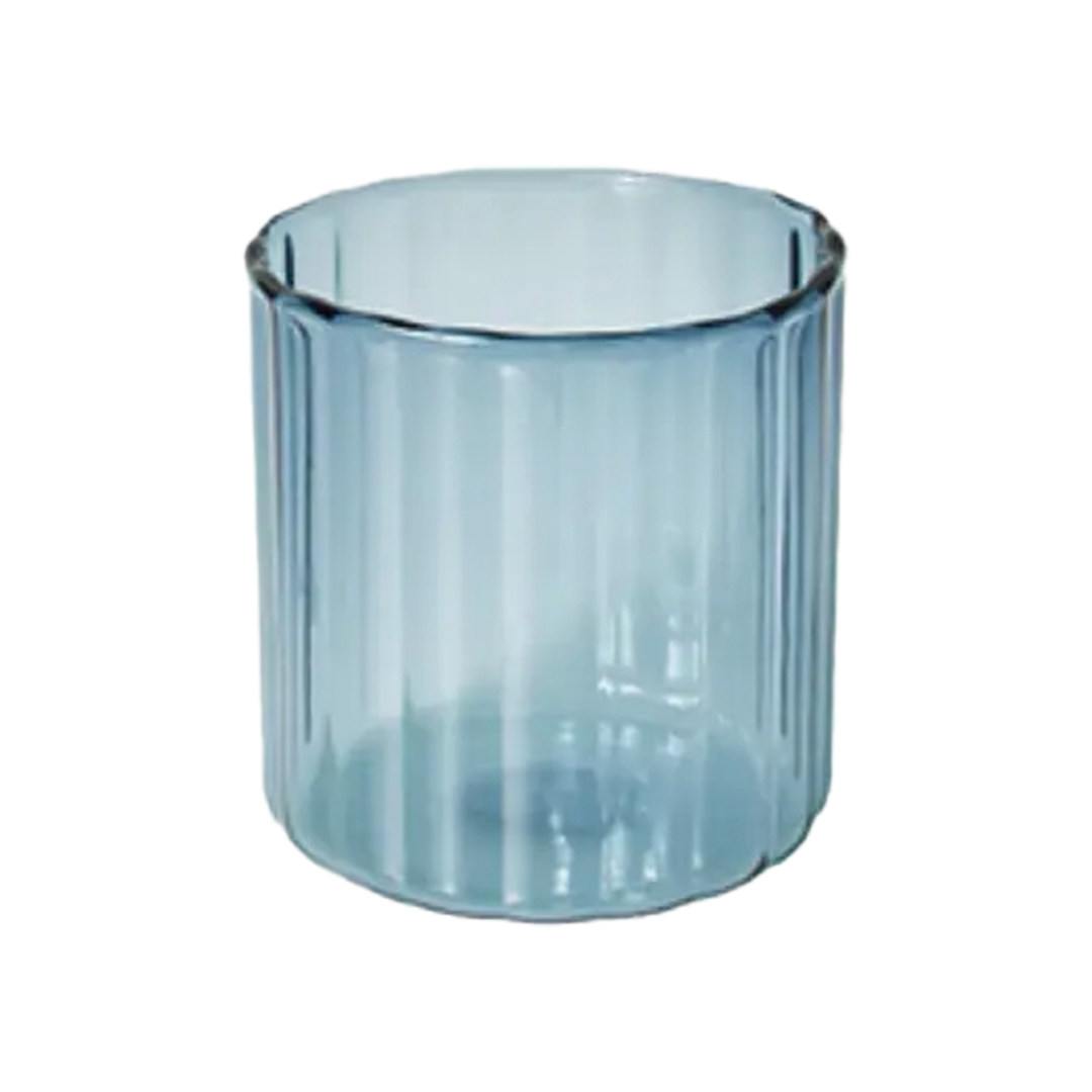 Colored Small Glass Cup - Smoke