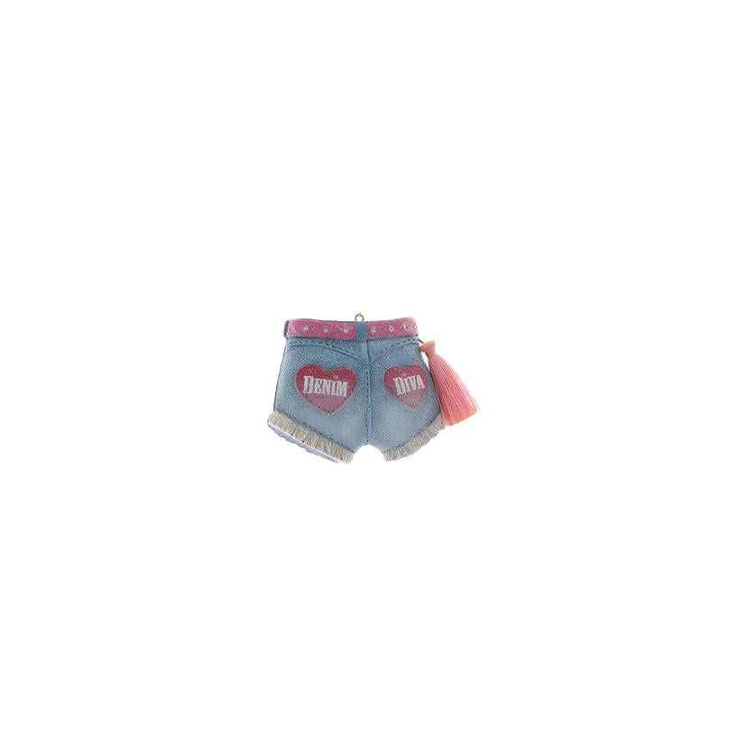 Cowboy Shorts Ornament - Blue