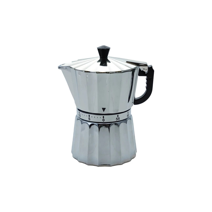 Moka Pot Shaped 1 Hour Twist Timer
