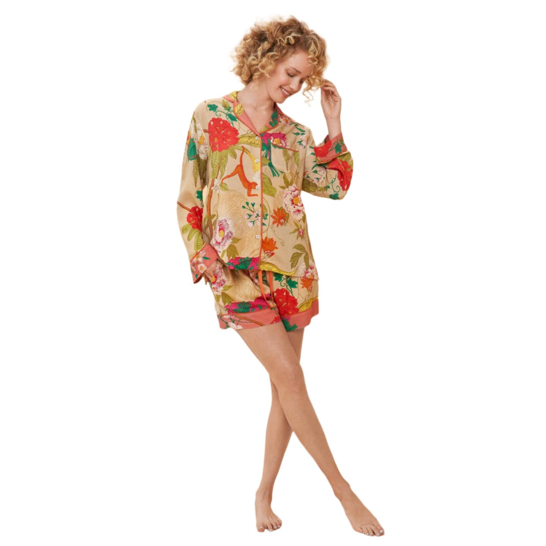 Tropical Floral & Fauna Supersoft Pajamas