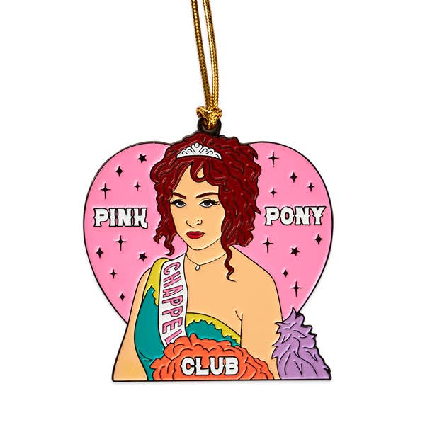 Ornament: Chappell Roan Pink Pony Club