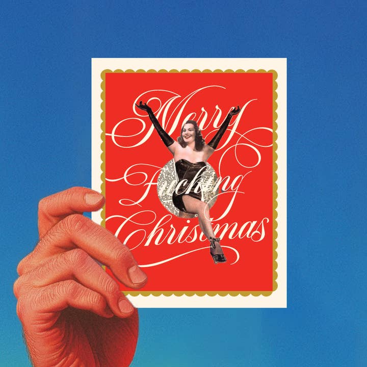 Merry Christmas Gal Holiday Card