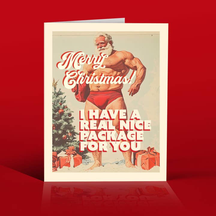 Nice Package Holiday Card