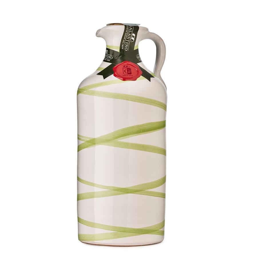 Helix Extra Virgin Olive Oil Ceramic By Frantoio Galantino - Lime Green