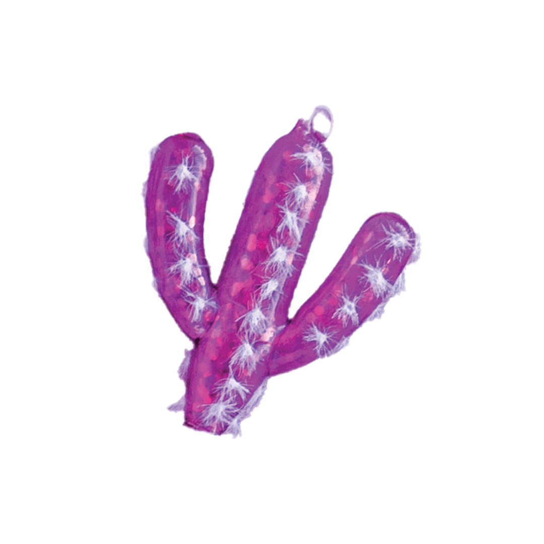Cactus Ornament - Fuchsia