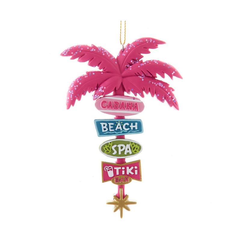 Palm Tree Sign Ornament