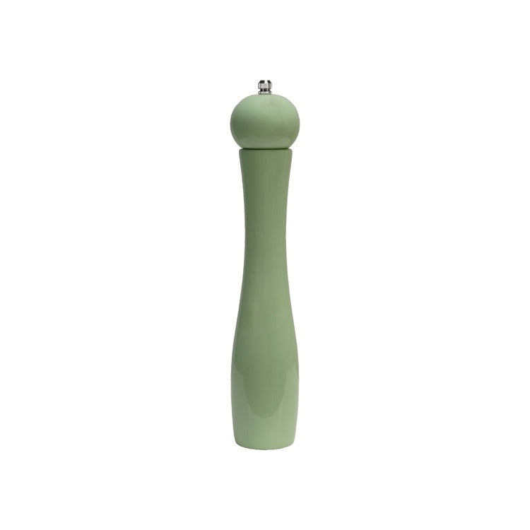 Rubberwood Salt & Pepper Mill - Green