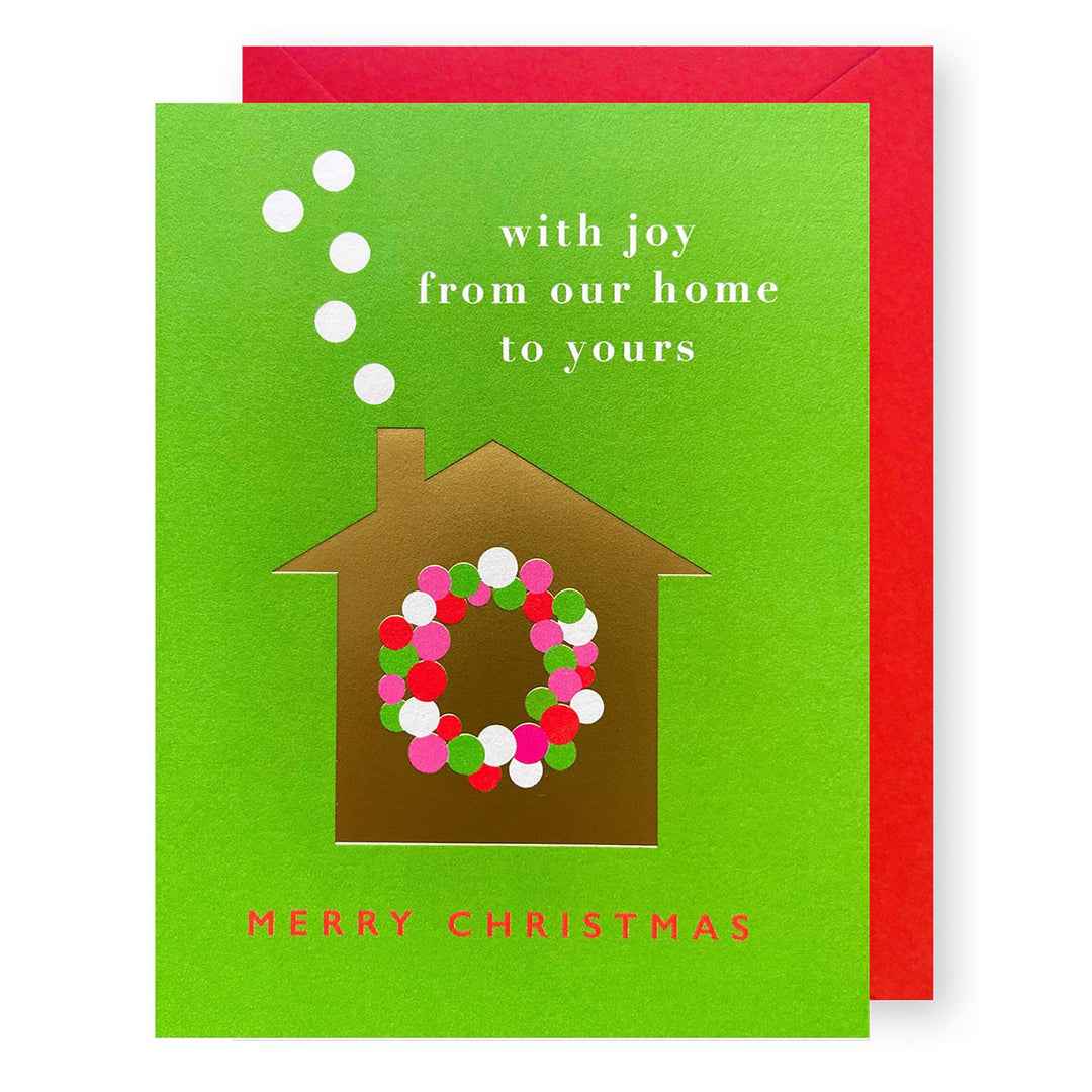 Our Home To Yours Christmas Holiday Card