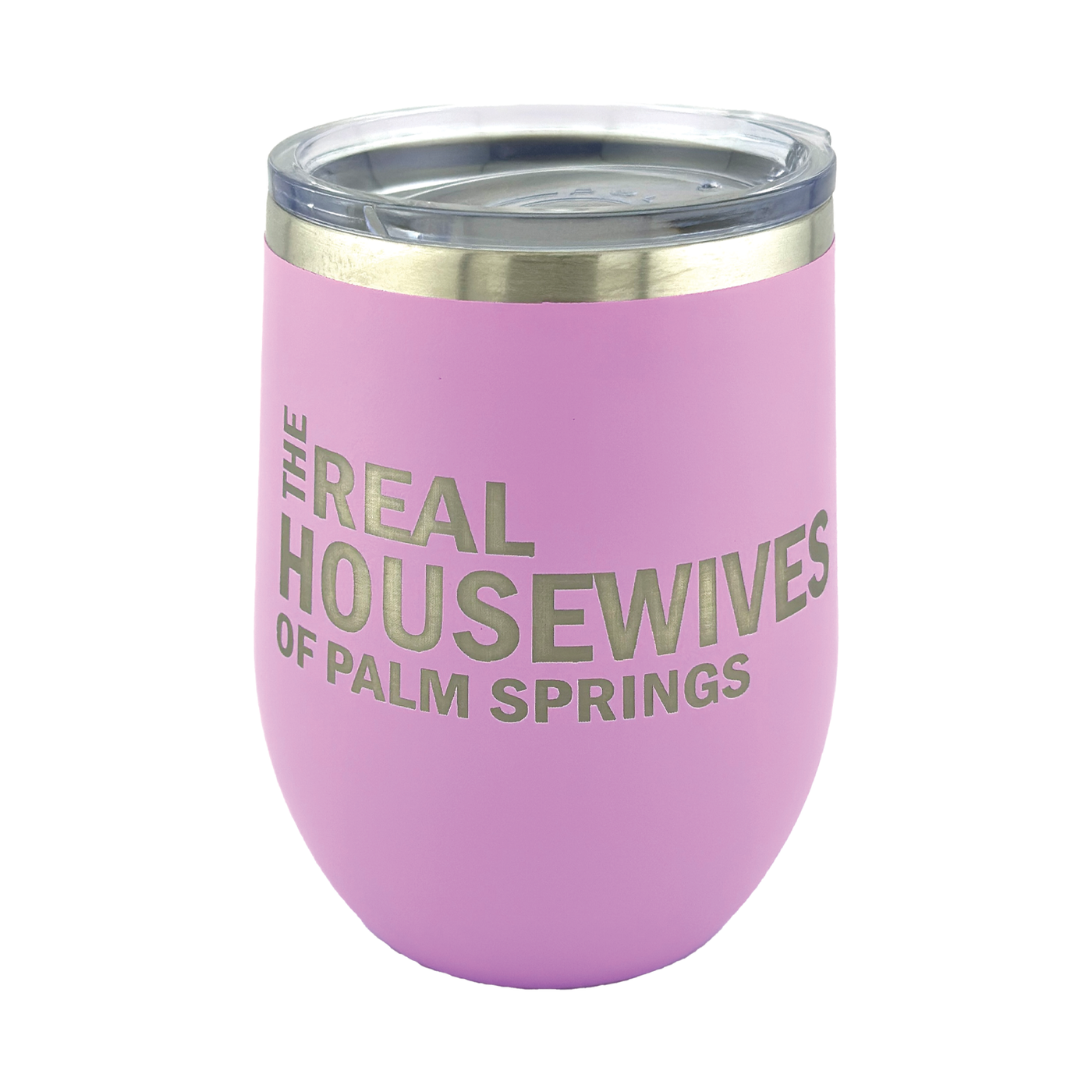Real Housewives of Palm Springs Wine Tumbler - Purple