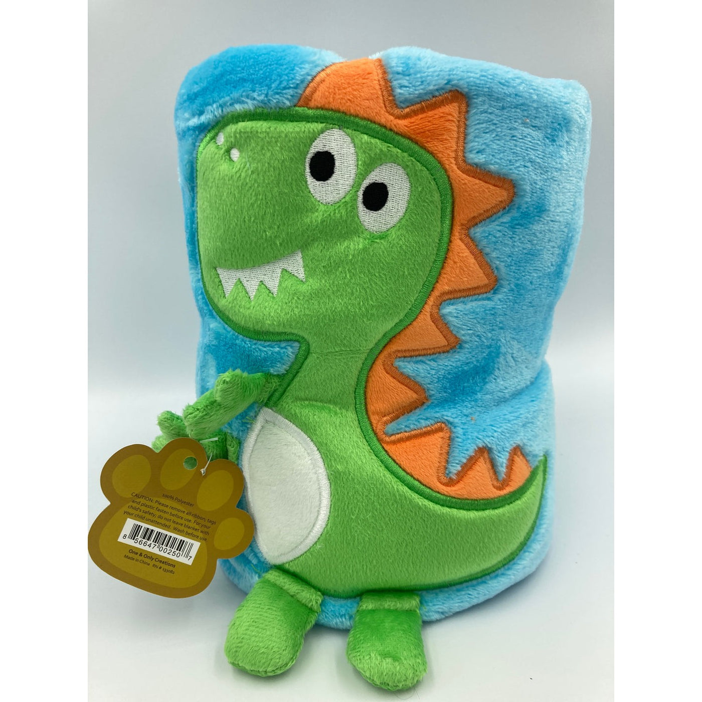 Cuddly Animal Blankets - Dinosaur
