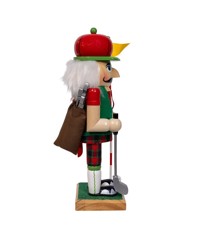 Golf Nutcracker - 12"