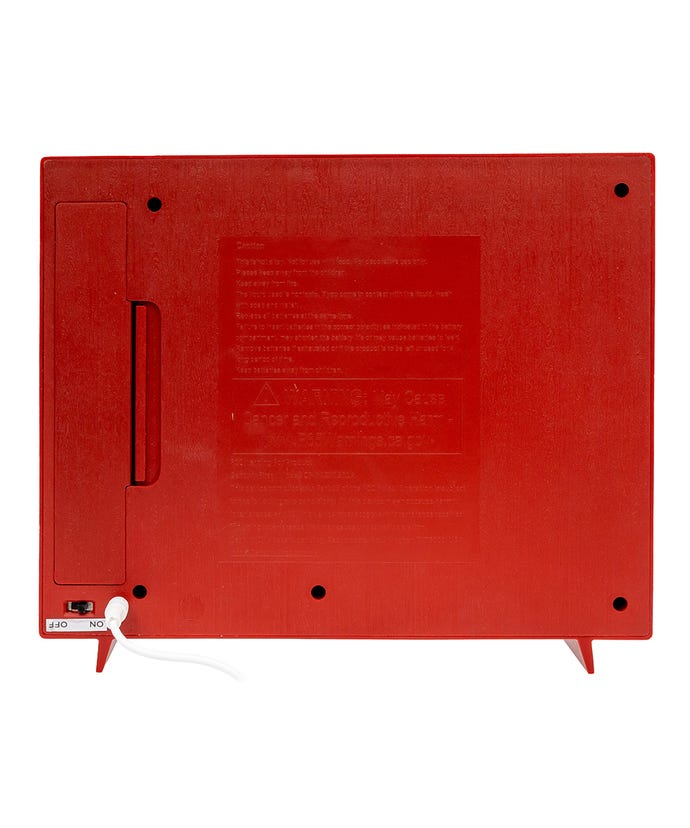 LED Musical TV With Spinning Glitter Water Table Piece