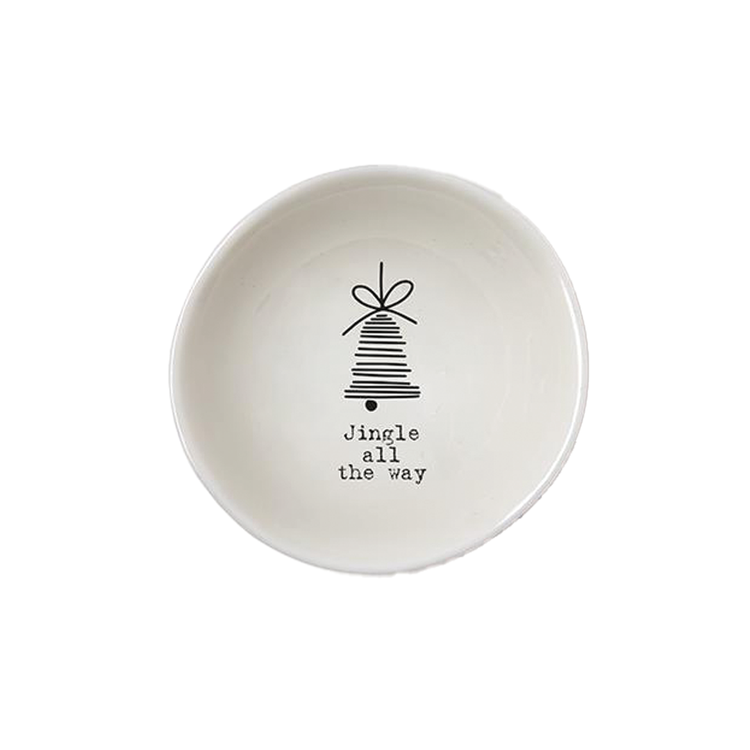 Small Decorative Christmas Bowl - Jingle All The Way