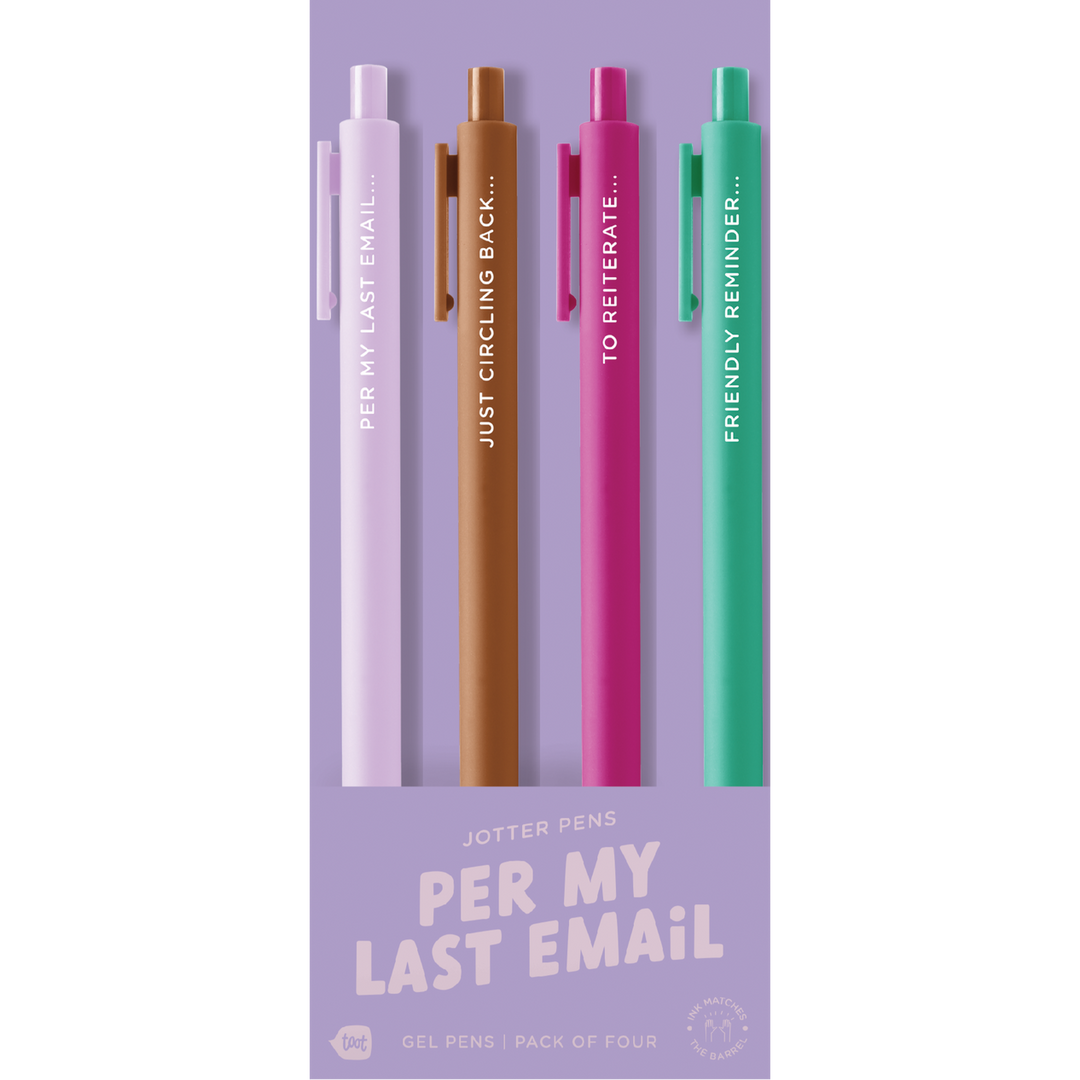 Per My Last Email Jotter Set