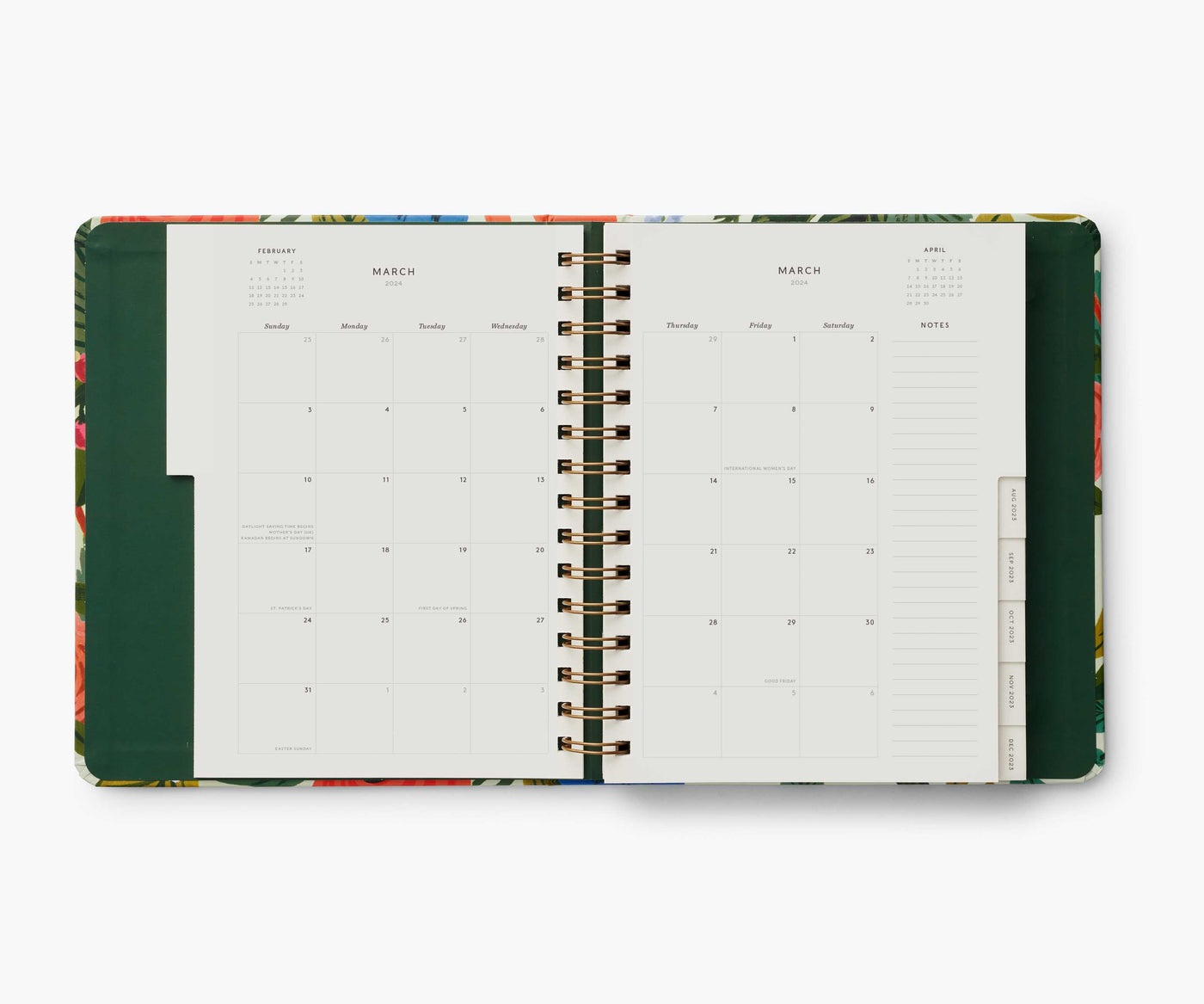 2024 Garden Party 17-Month Covered Planner