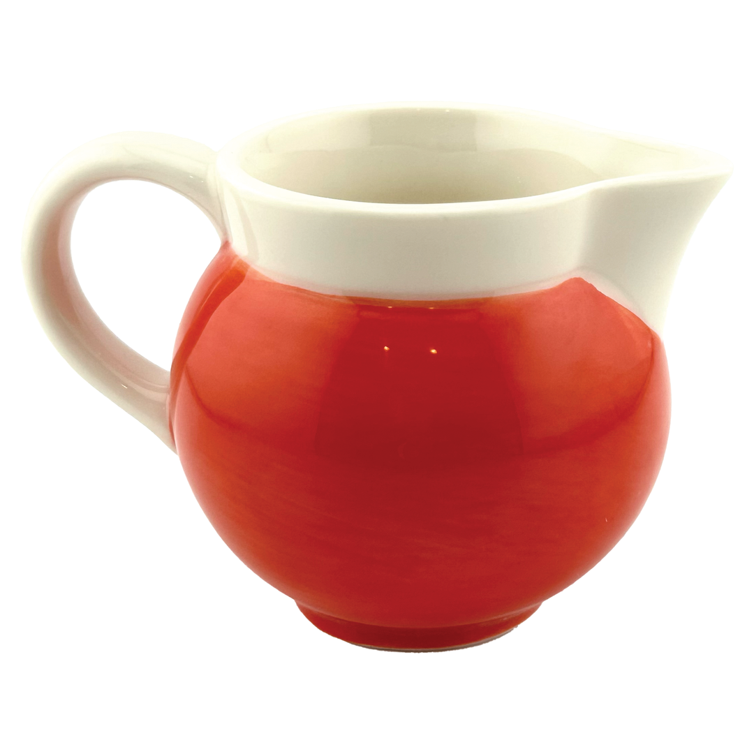 Colorful Creamer Pitcher - Red