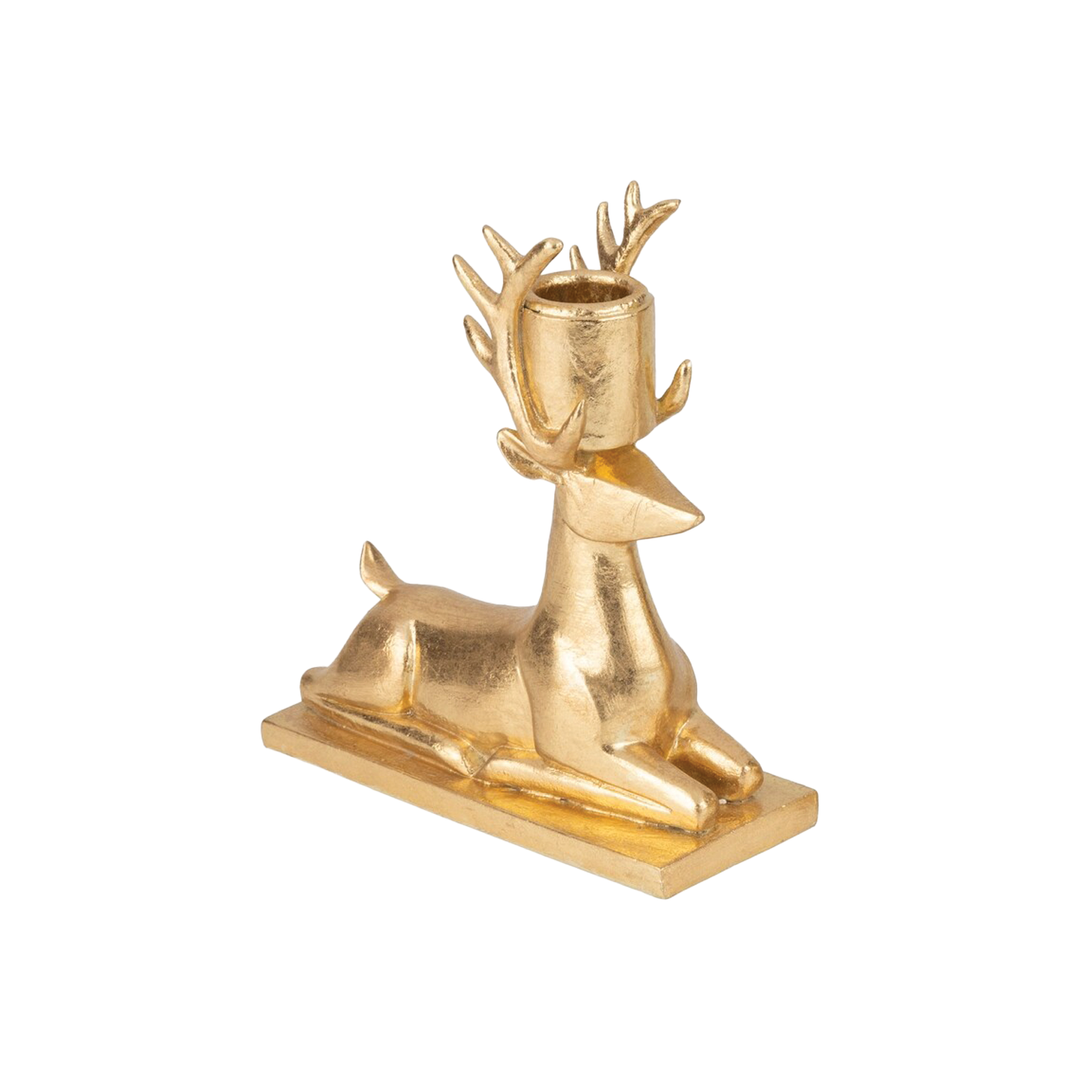 Stag Taper Candle Holder