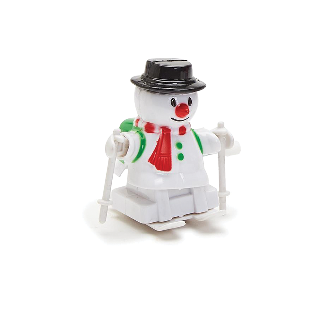 Hit The Slopes Holiday Wind Up Toy - Snowman