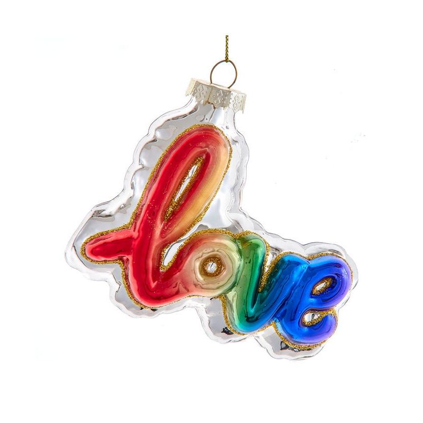 "Pride" Love Ornament