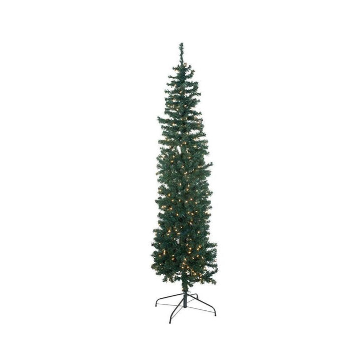 7' Pre-Lit Clear Incandescent Winchester Pine Pencil Tree