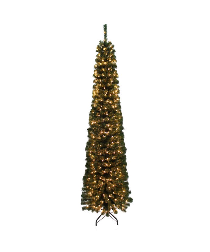 7' Pre-Lit Clear Incandescent Winchester Pine Pencil Tree