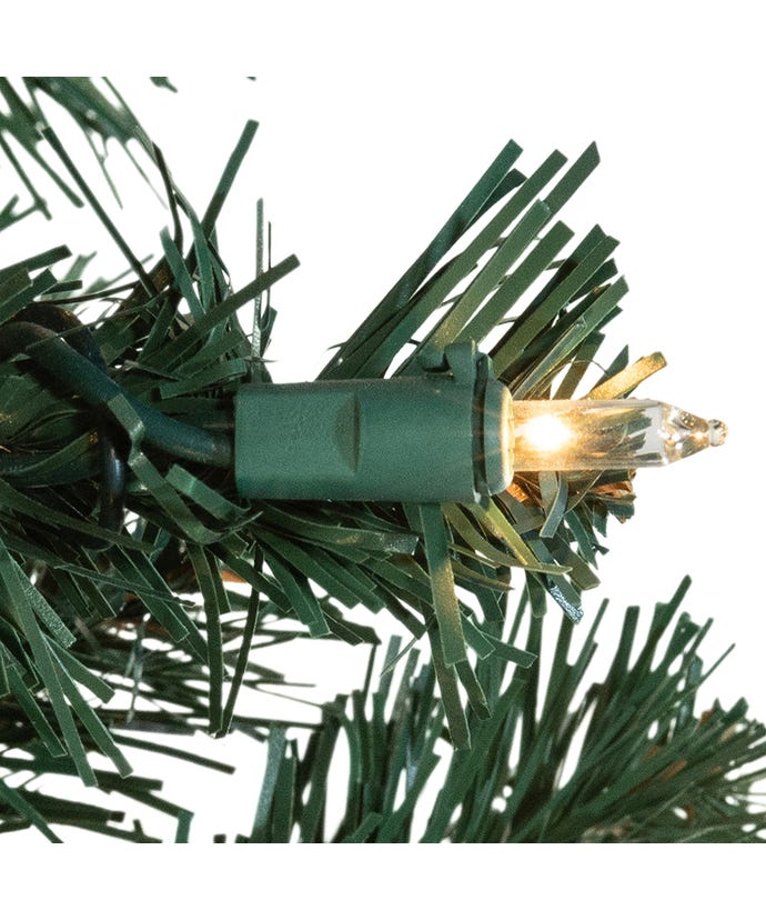 7' Pre-Lit Clear Incandescent Winchester Pine Pencil Tree