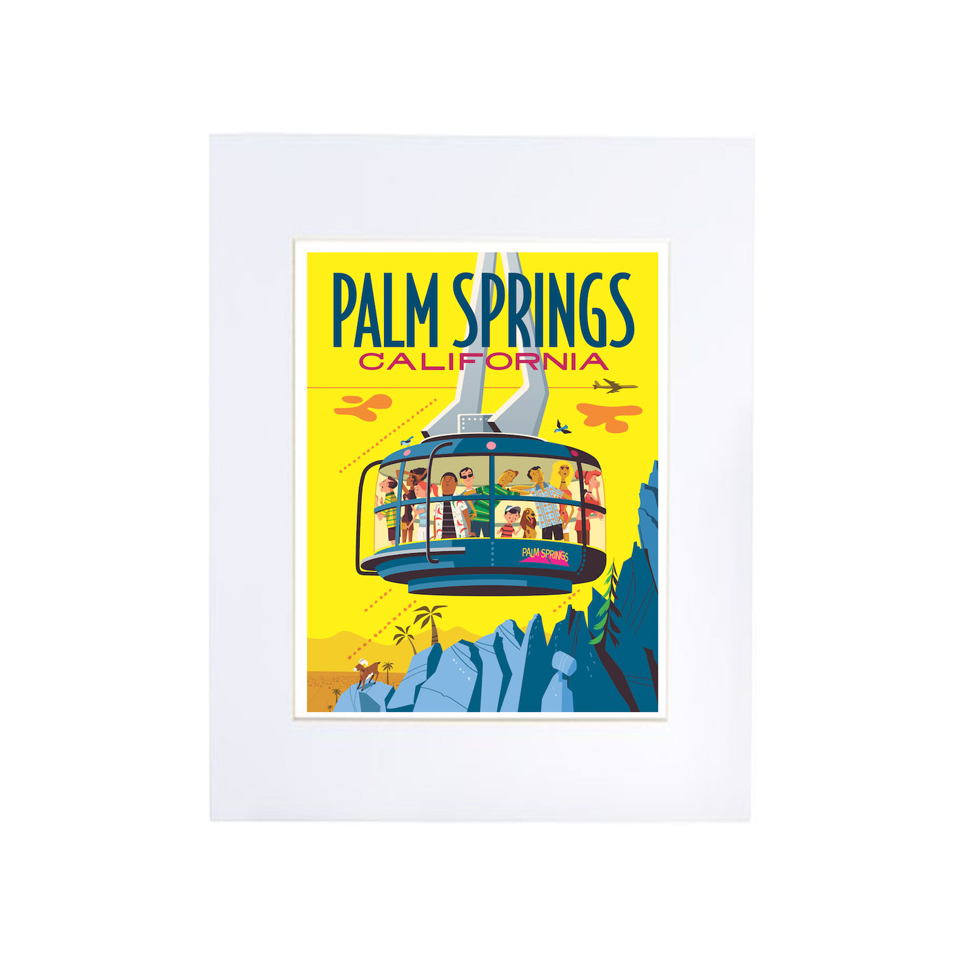 Palm Springs Tram Print 8" x 10" (Unframed)