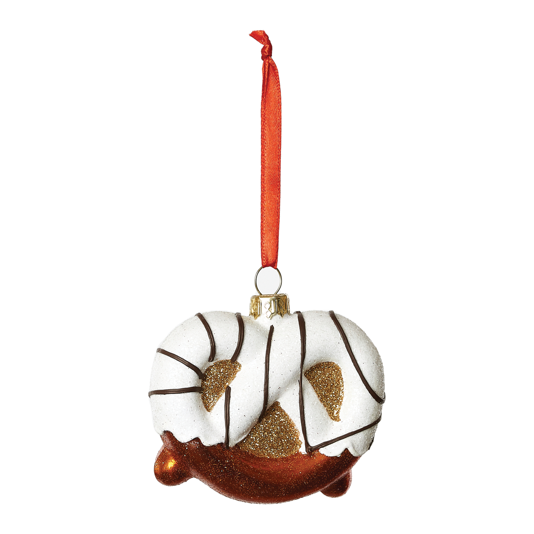 Pretzel Ornament - White Chocolate
