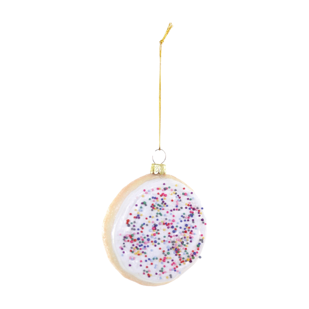 Christmas Sugar Cookie Ornament - White Frosting