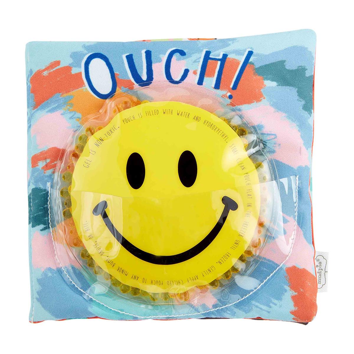 Happy/Sad Face Ouch Pouch - Yellow