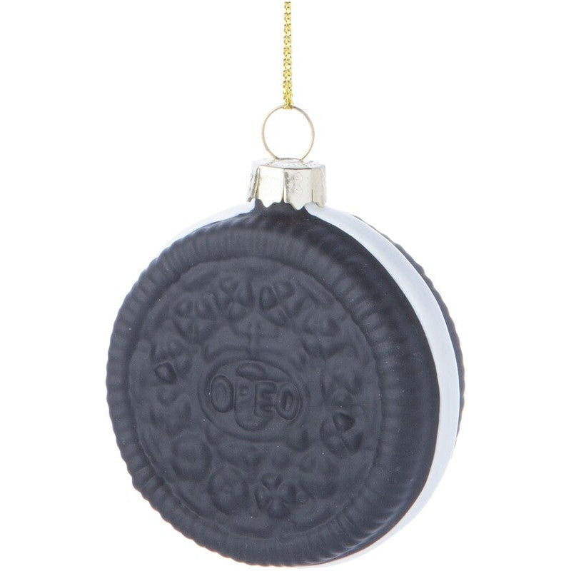 Sandwich Cookie Glass Ornament