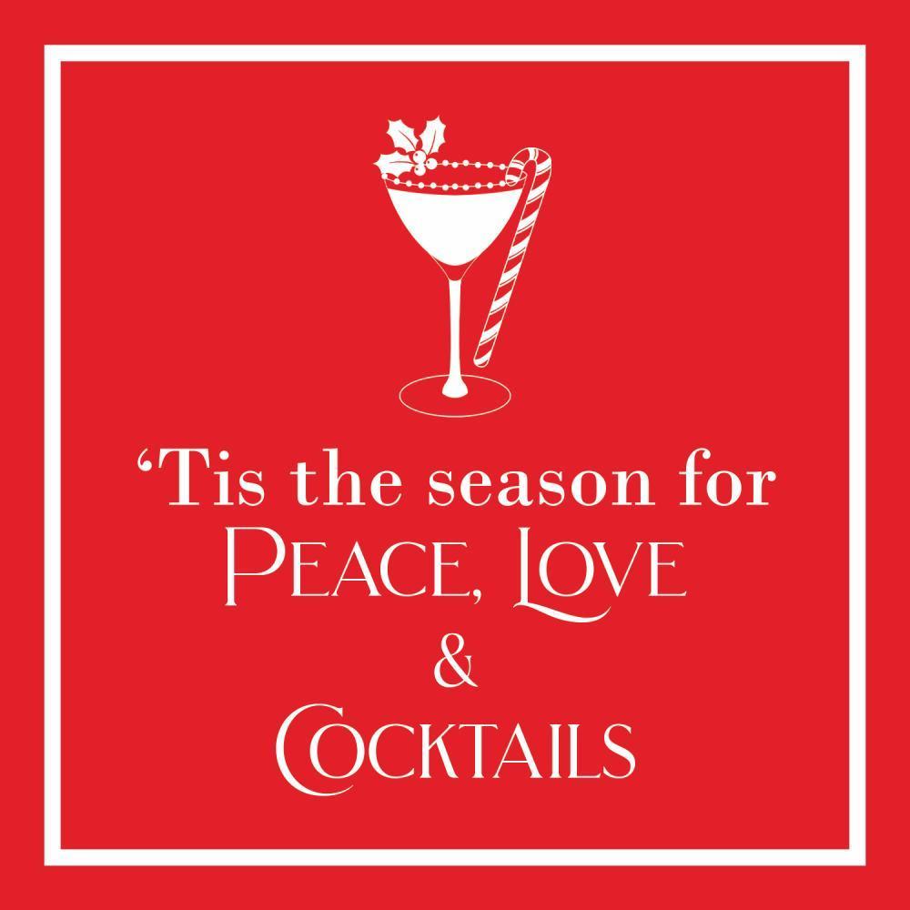 Tis The Season Beverage Napkins
