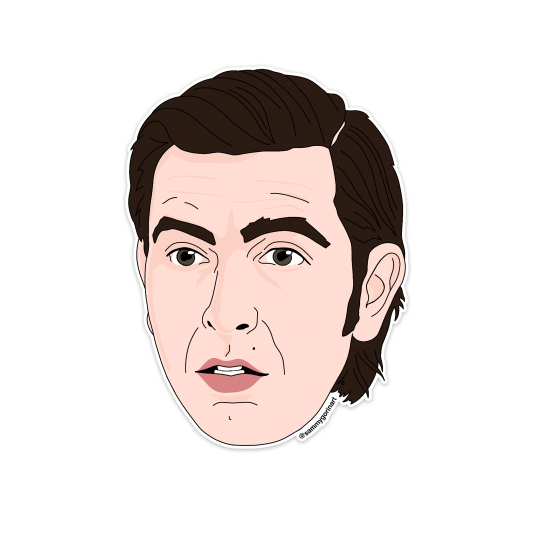 Cousin Greg Sticker, Succession, Sticker