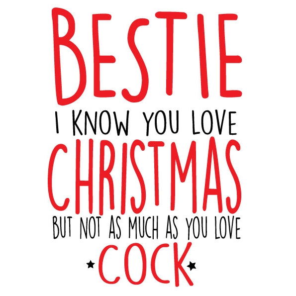 Bestie Holiday Card