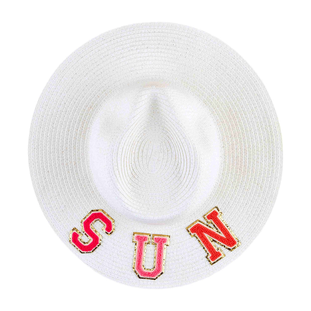 Patch Fedora Hat - White