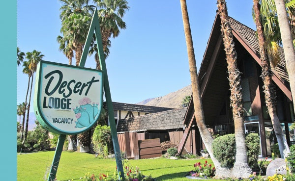Palm Springs Midcentury Modern Postcard Book