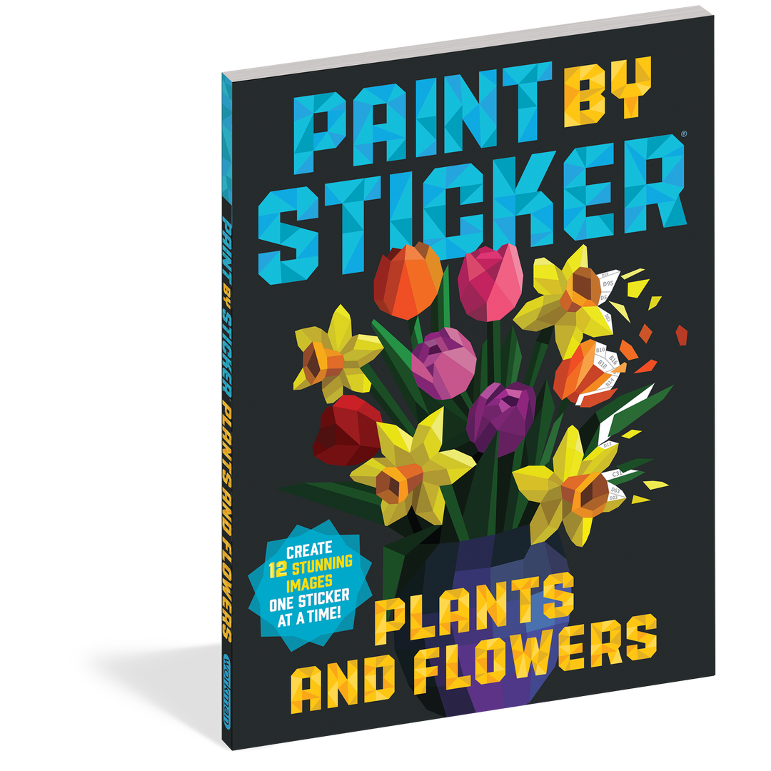 Paint by Sticker: Plants and Flowers