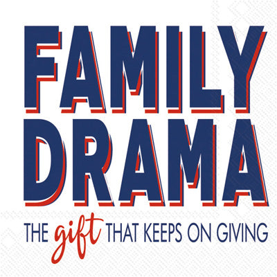 Family Drama Cocktail Napkins