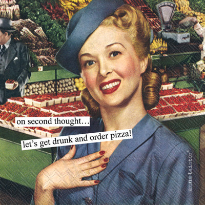 Pizza Cocktail Napkins