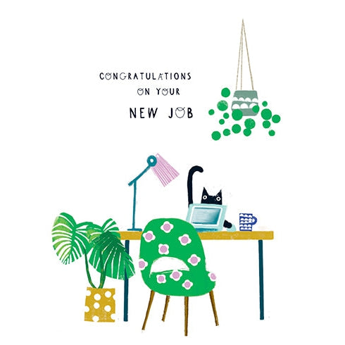 New Job Greeting Card