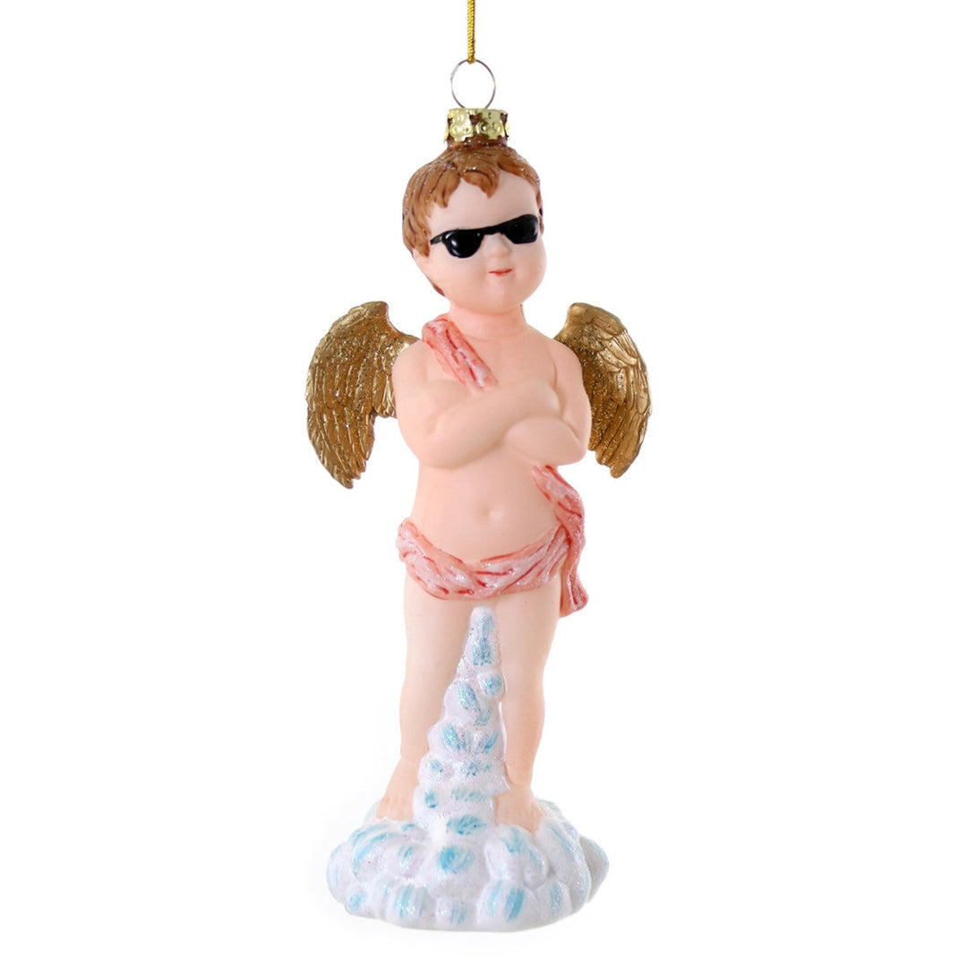 Cool Cupid Ornament