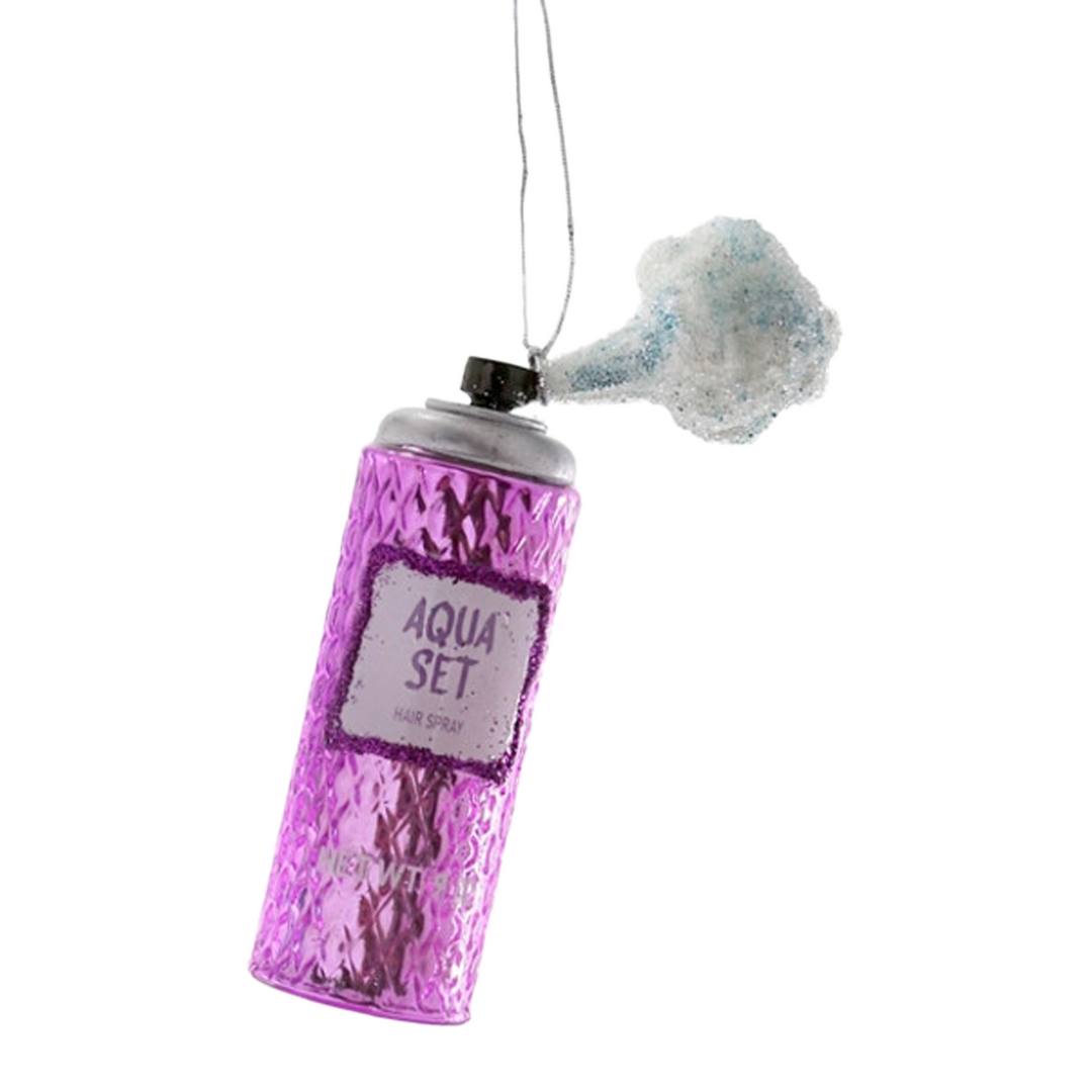 Hairspray Ornament - Pink