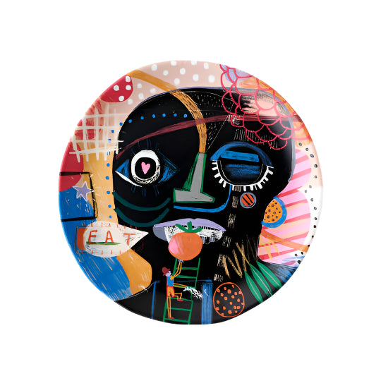 Jean-Michael Basquiat Decorative Plate