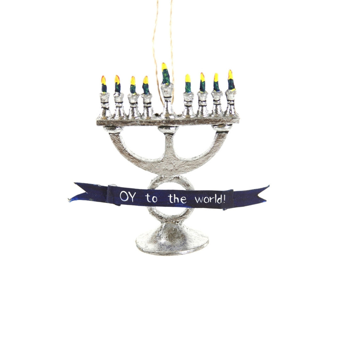 Oy To The World Ornament
