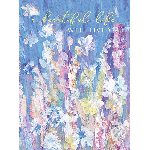 Snapdragons Sympathy Greeting Card