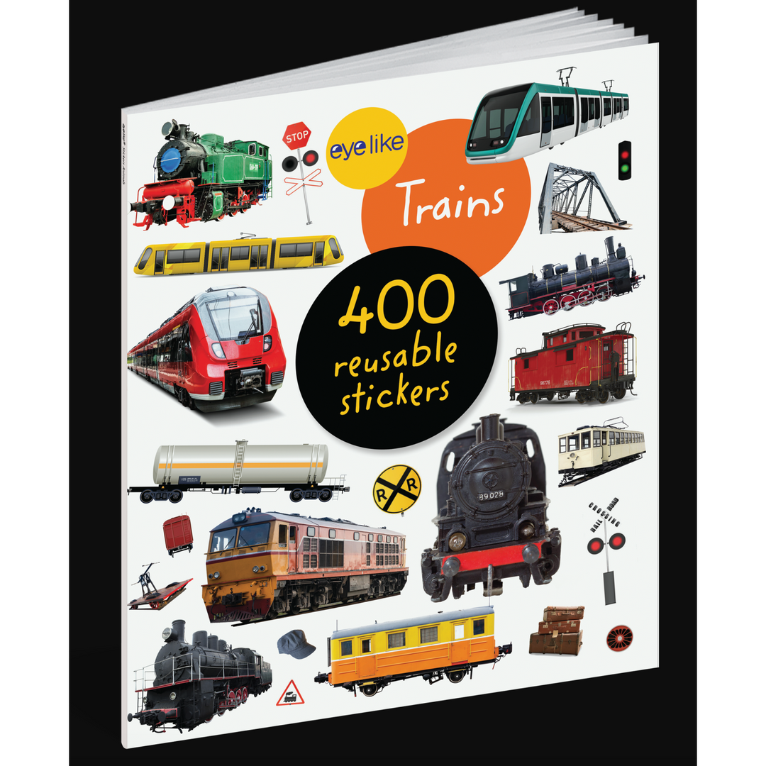 Eyelike Stickers Trains