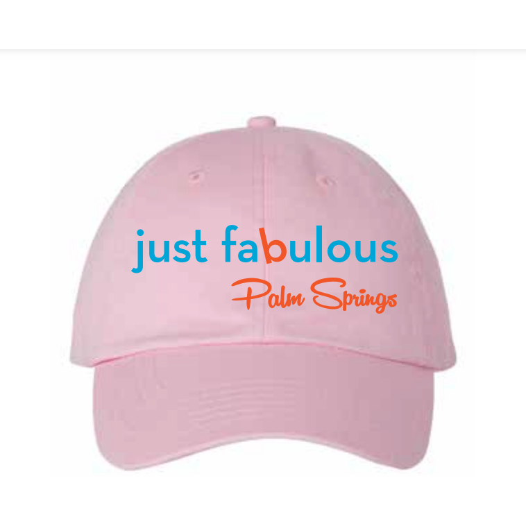 Just Fabulous Embroidered Cap - Light Pink