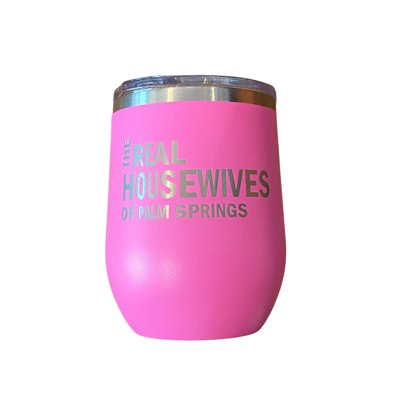 Real Housewives of Palm Springs Wine Tumbler - Pink