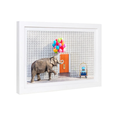 You're Always Welcome at the Parker Mini Print - 10" x 13.5" (Framed)
